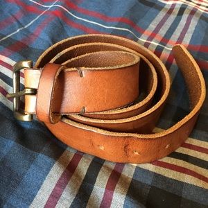 Brooks Brothers Chino Belt in tan